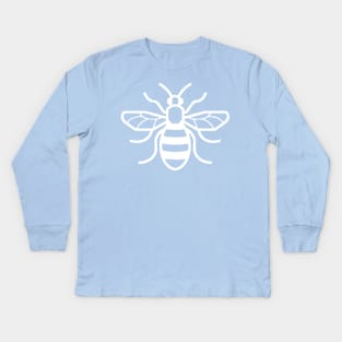 Manchester Blue Bee Kids Long Sleeve T-Shirt